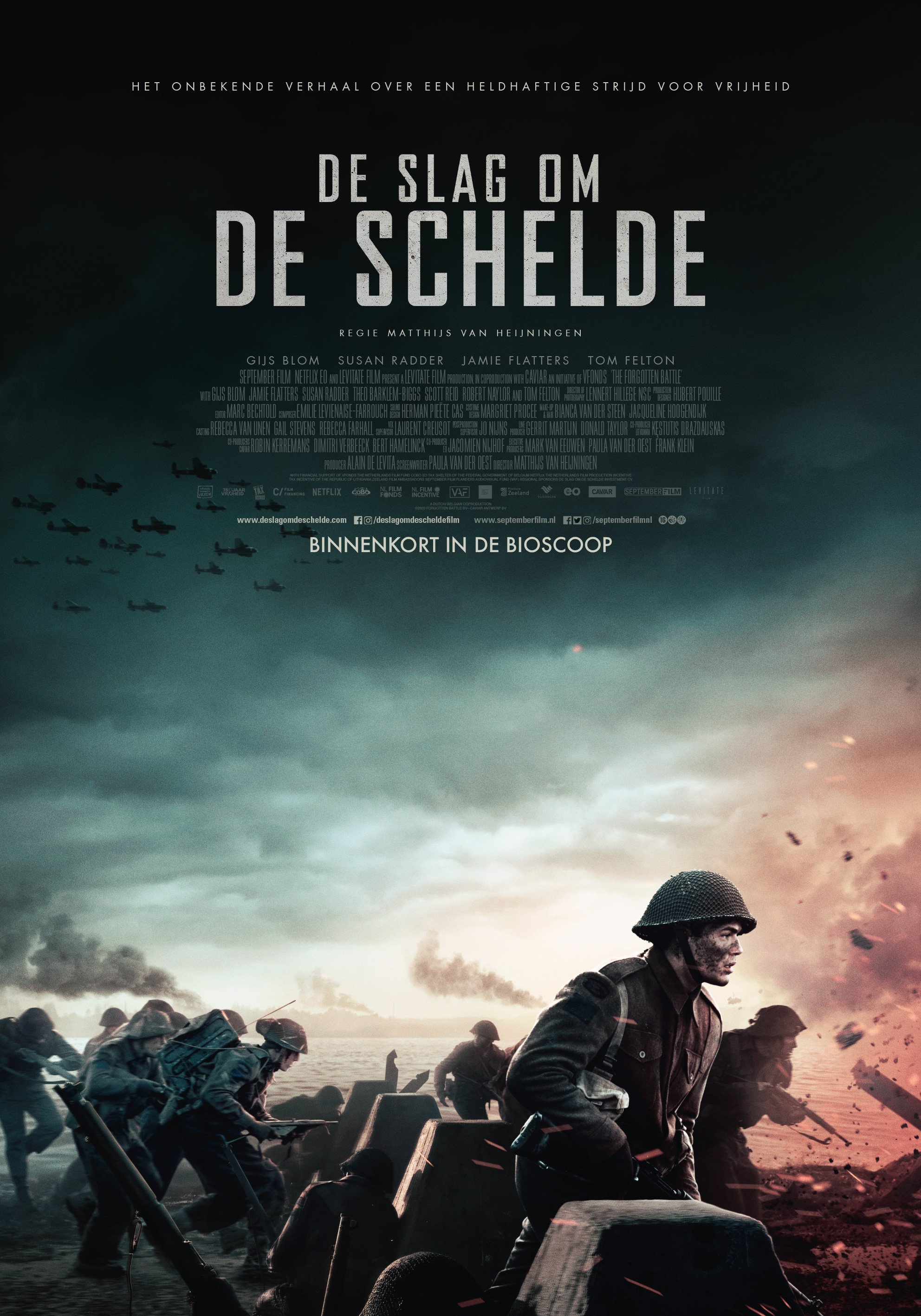 Poster van De slag om de Schelde